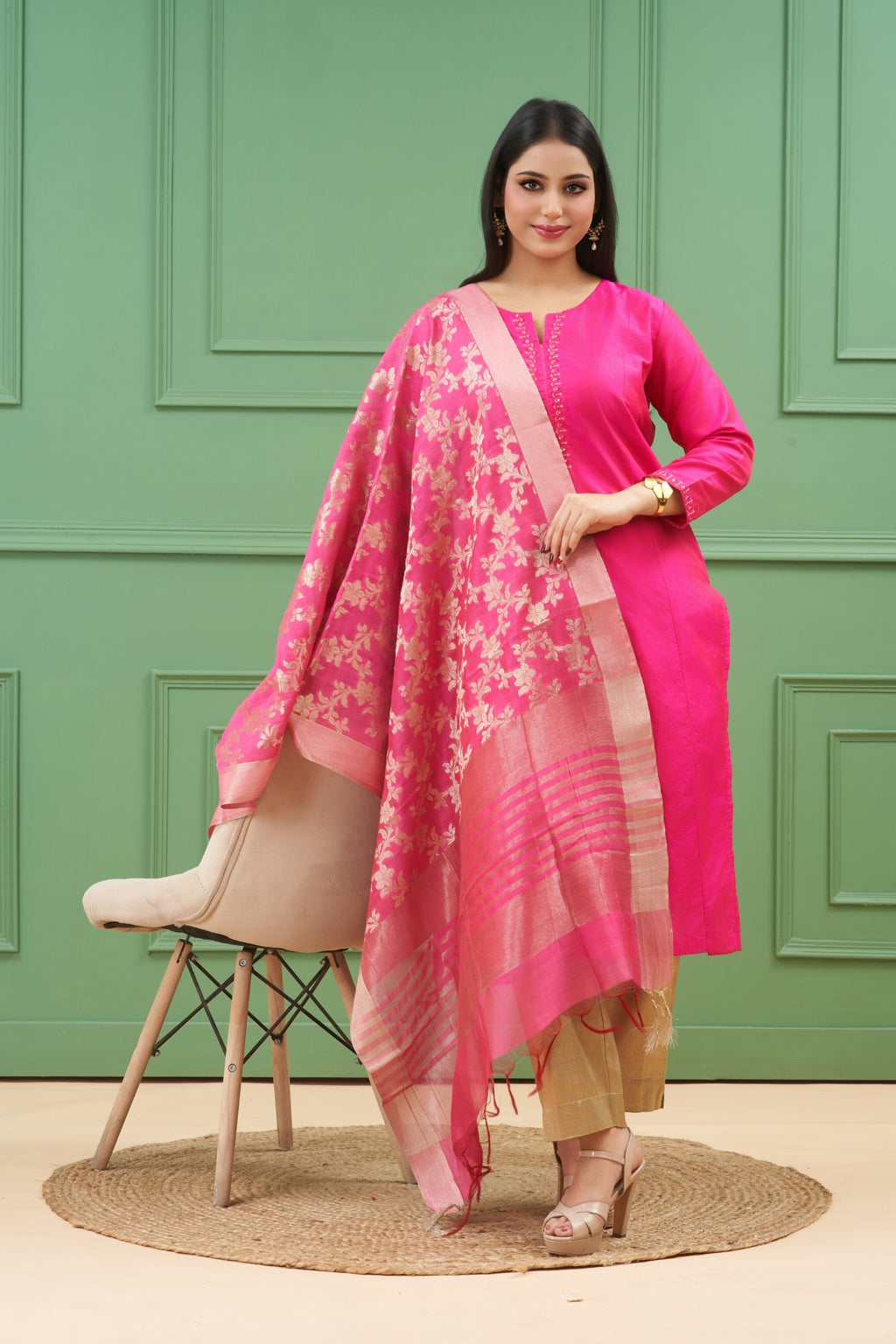Noor Pink Kurta Set