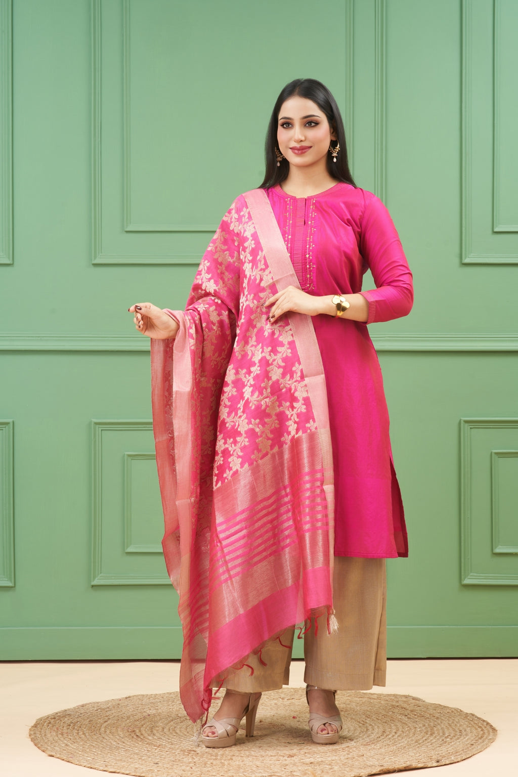 Sitara Magenta Kurta Set
