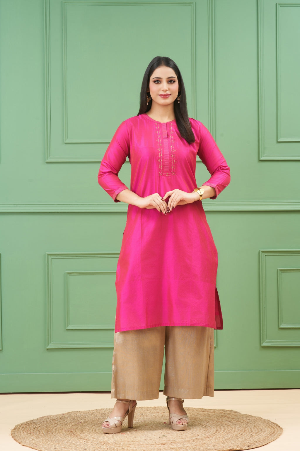 Sitara Magenta Kurta Set