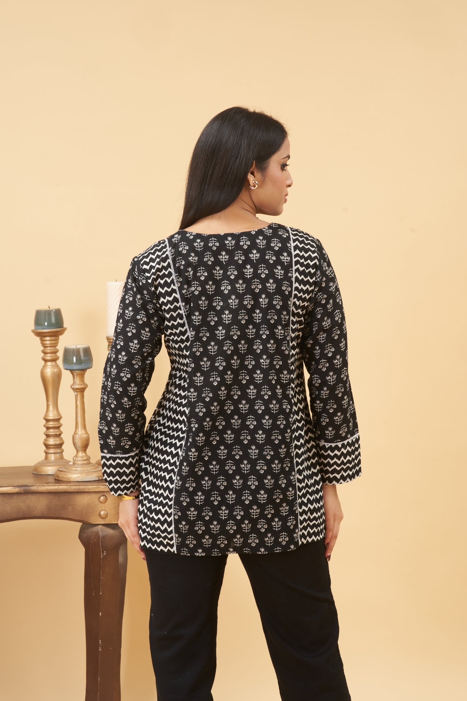 Aanya Cotton Yoke Top