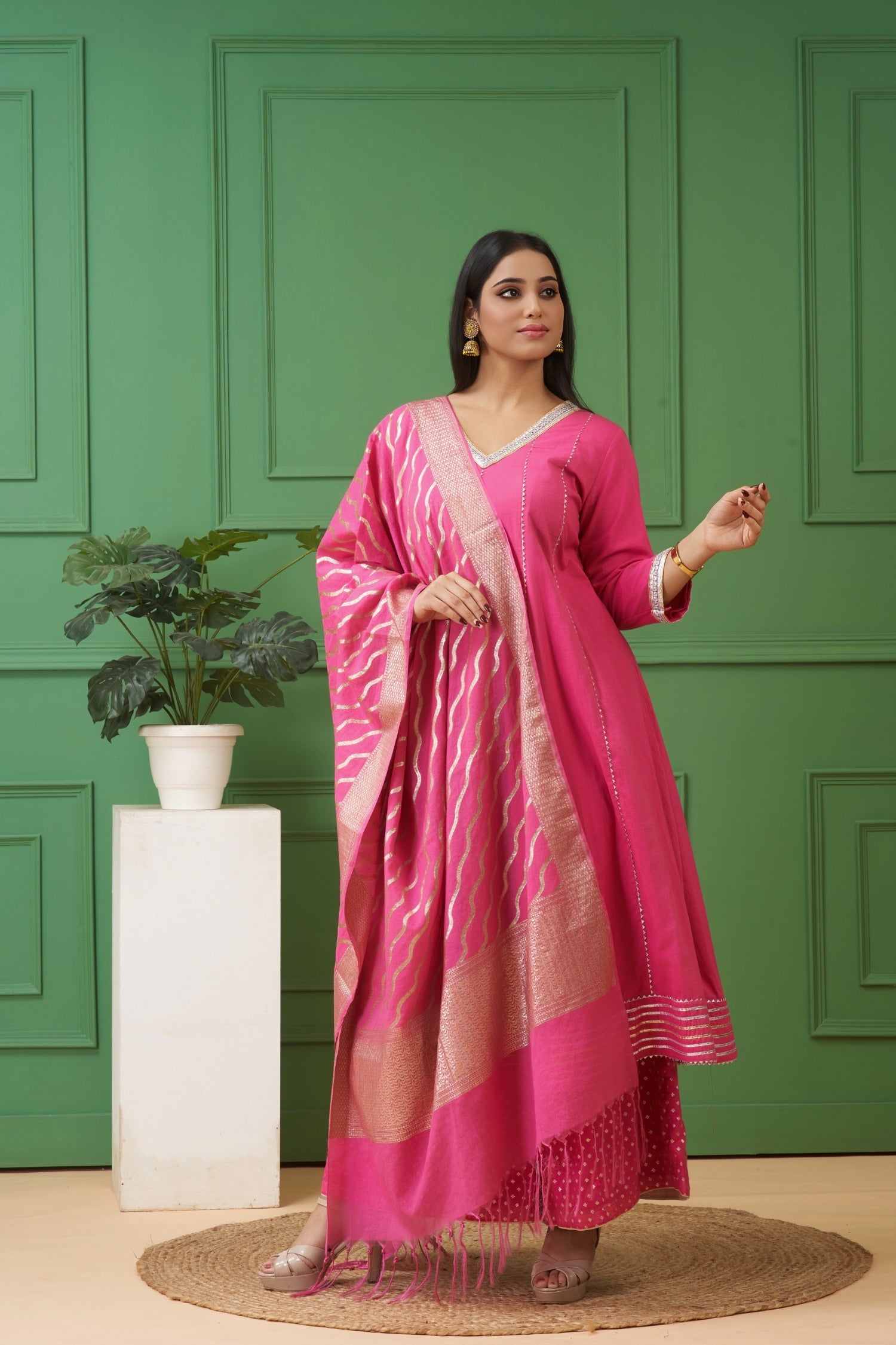 Pink Kurta Set