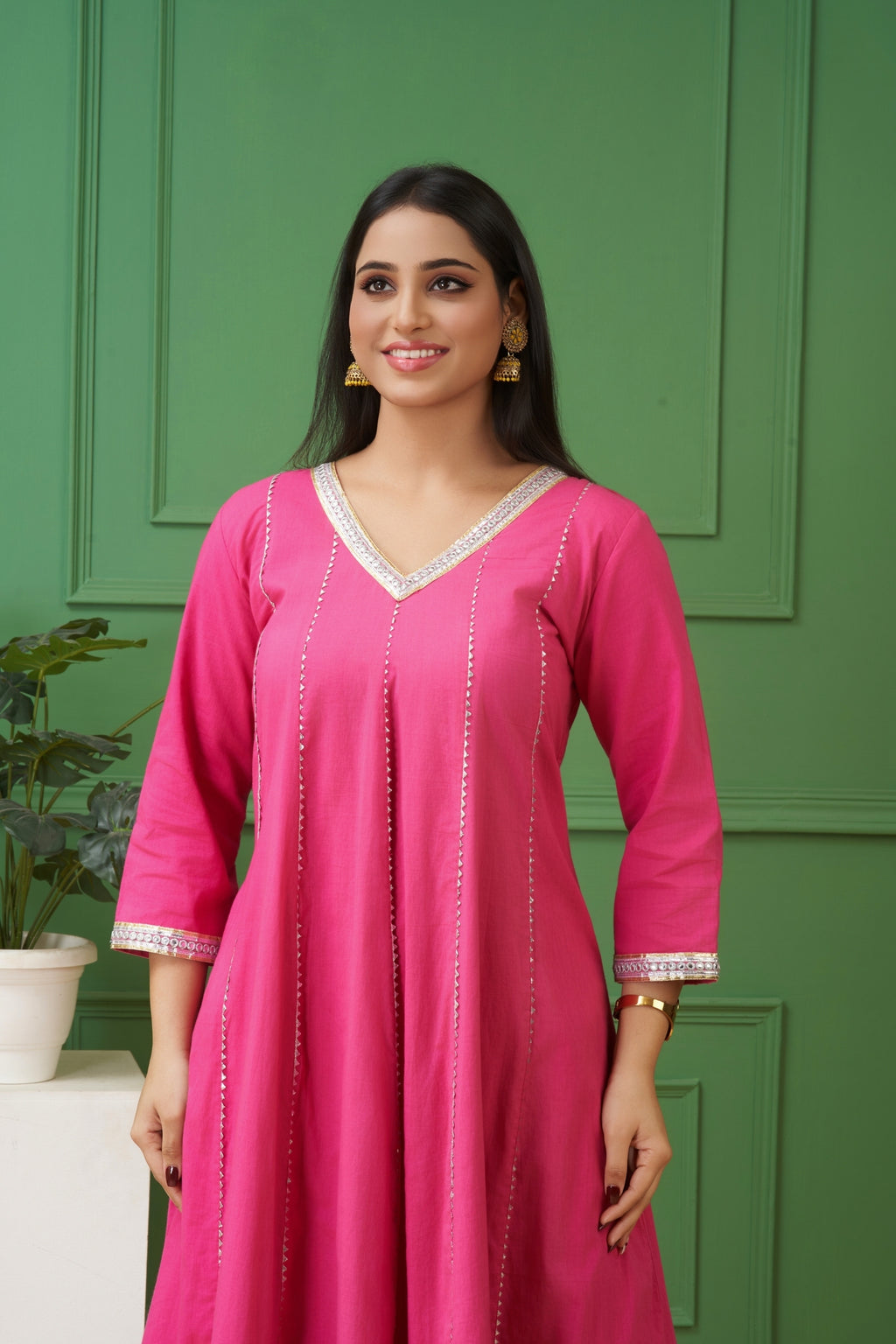 Pink Kurta Set