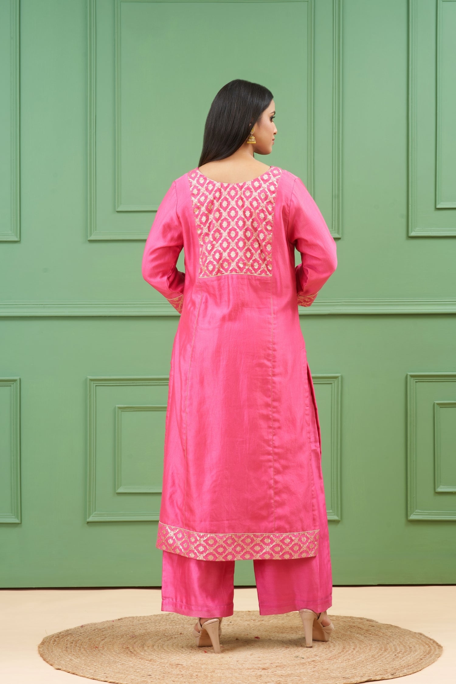 Pink Kurta Set