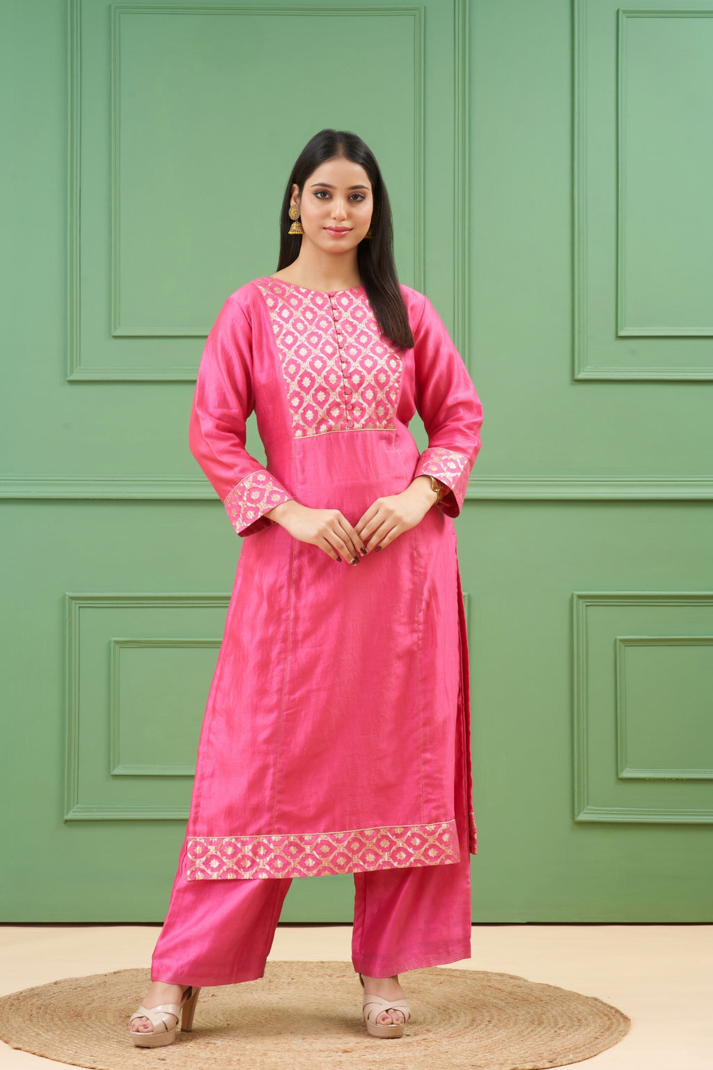 Pink Kurta Set