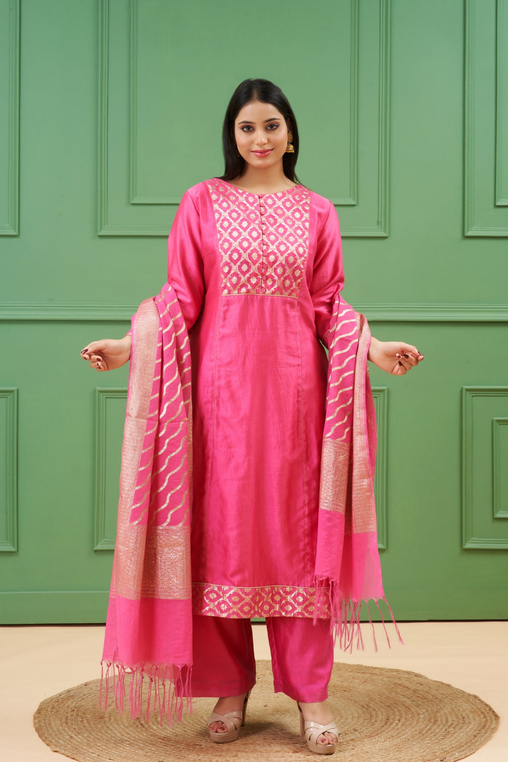 Pink Kurta Set