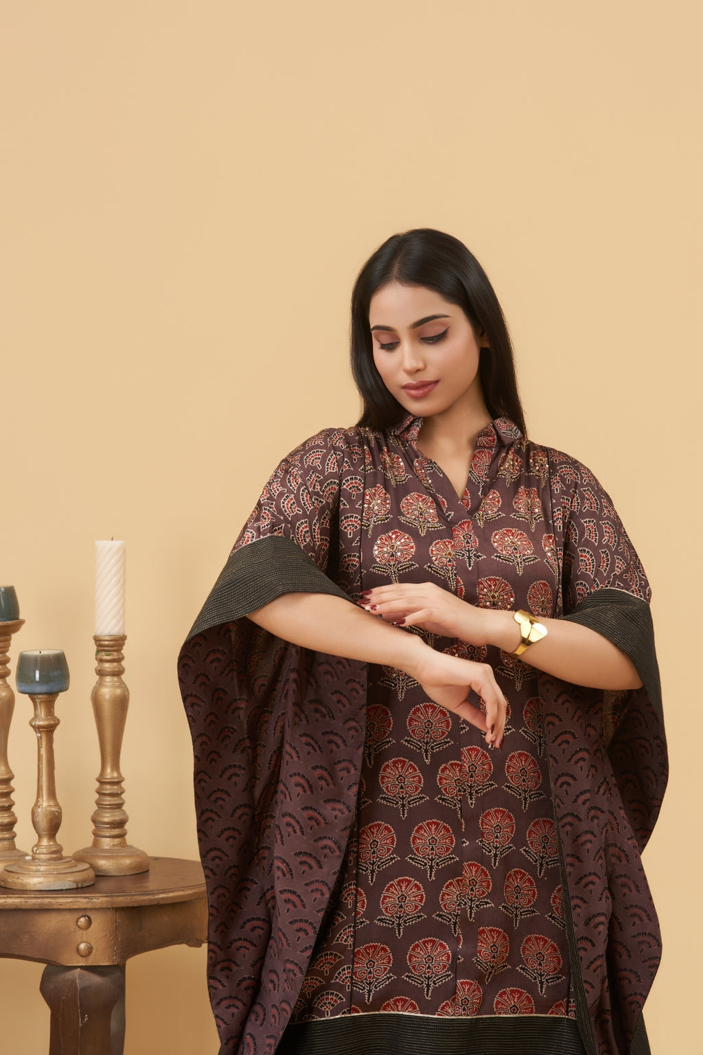 Meher Ajrakh Kaftan