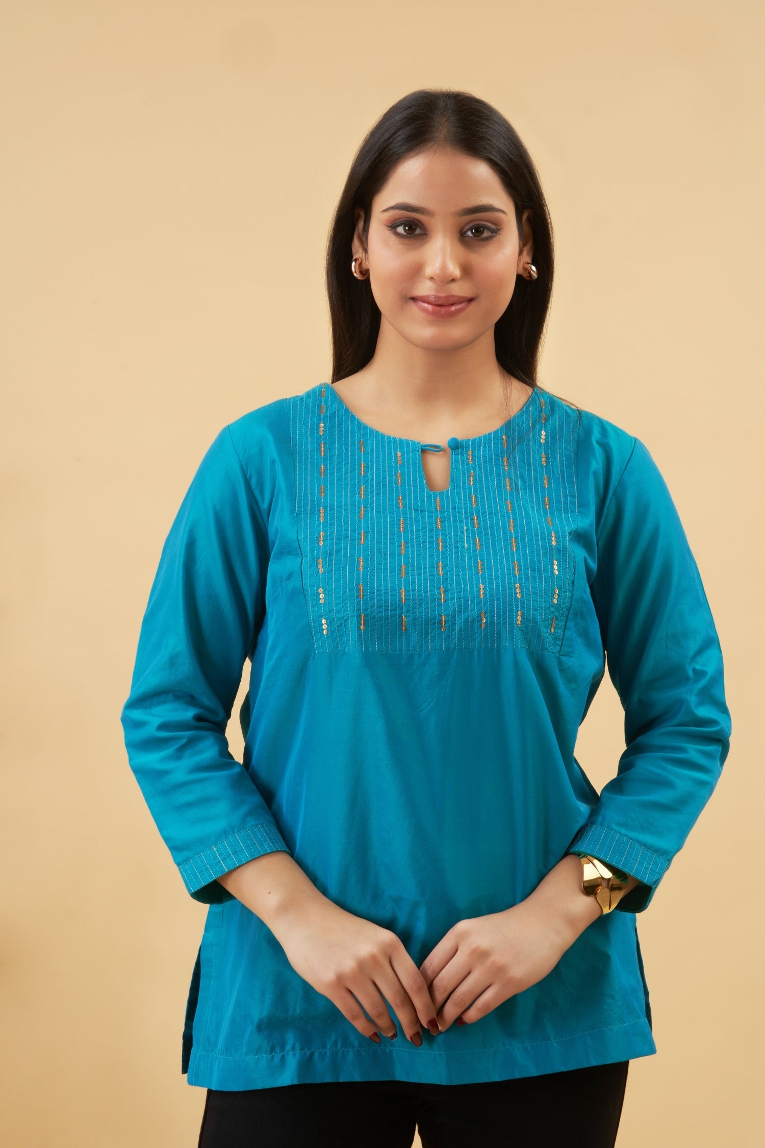 Turquoise Kurta
