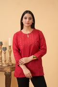 Red Kurta